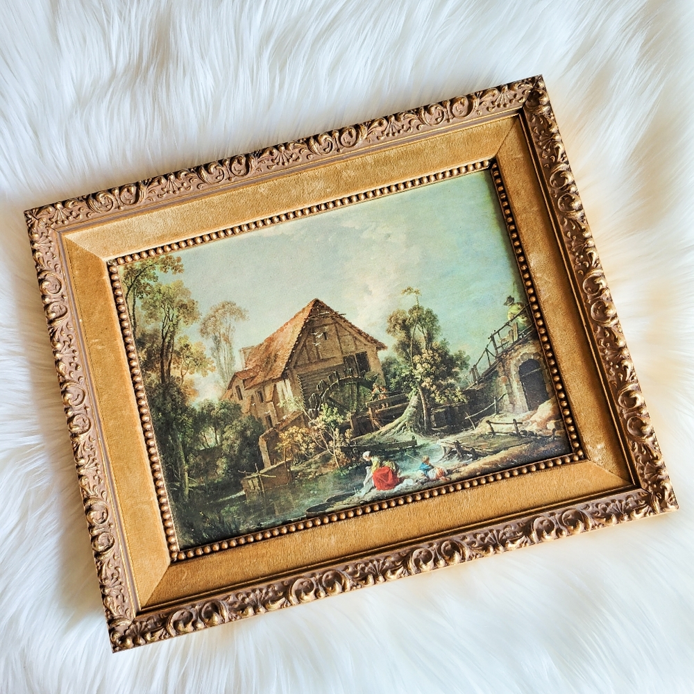 Vintage The Mill by Francois Boucher